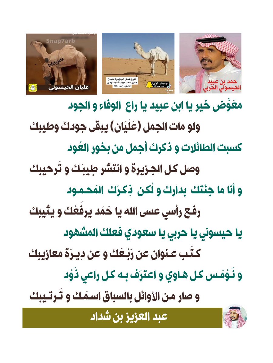 عبد العزيز بن شداد tweet media