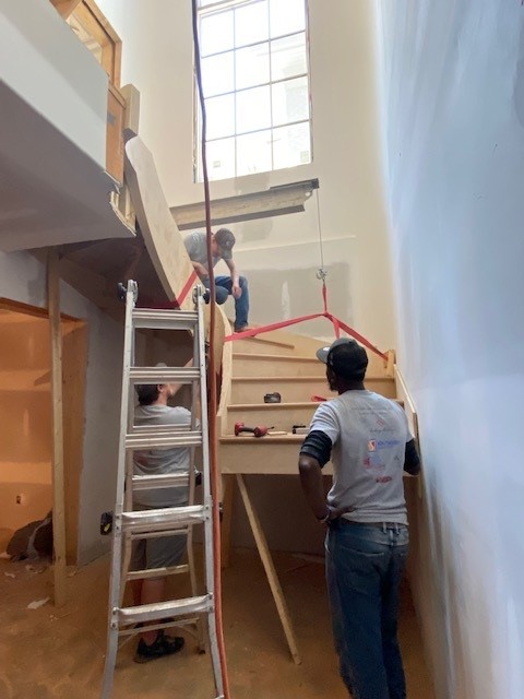 Image Design Stairs, a division of Southern Staircase, worked with the #architect and #homebuilder to make this homeowner’s dream #stairs come true. Our installers make sure each stair installation is done right and on time. Great job team!