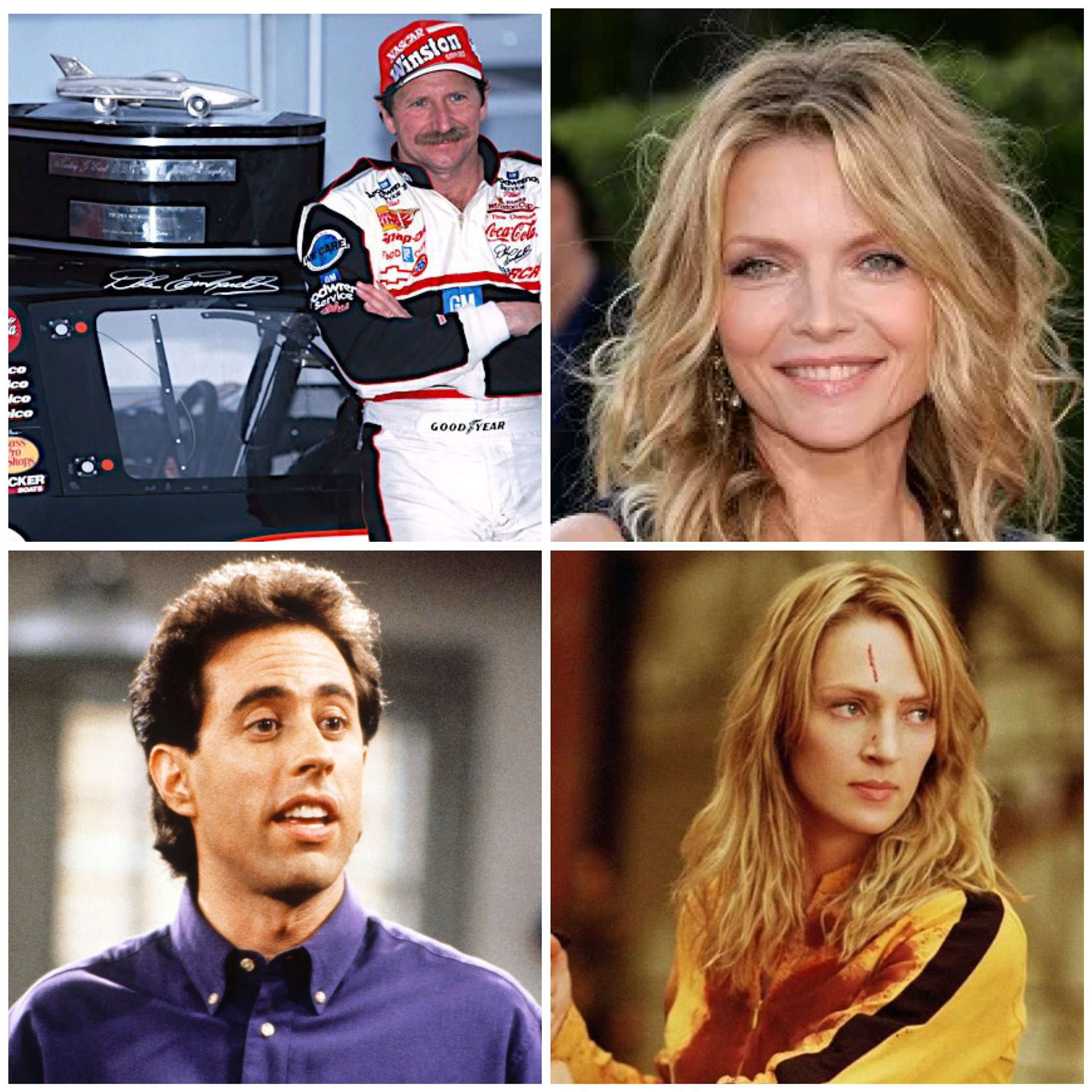Happy Birthday to Dale Earnhardt Michelle Pfeiffer Jerry Seinfeld Uma Thurman 