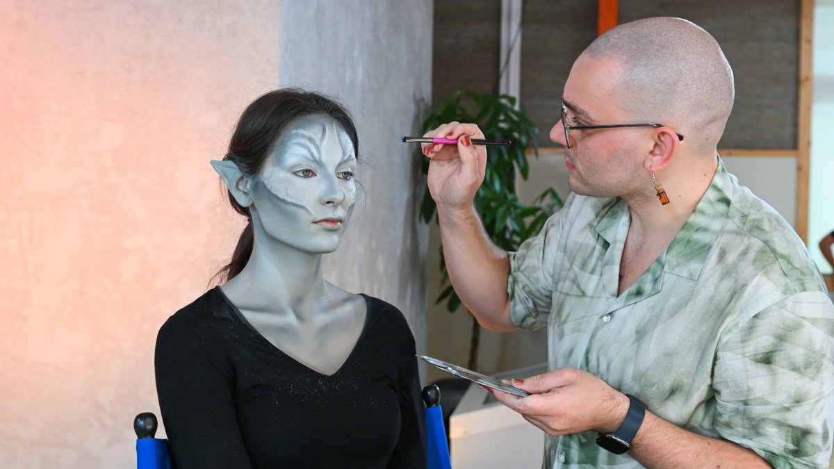 Another look from #glowupireland Industry Challenge look I never shared! 

Episode 6 

Character design and prosthetics being big parts of my love of makeup I went into this challenge terrified I would do awfully! Especially Infront of the guest judges!!

<a href="/GlowUpBBC/">Glow Up ✨</a> <a href="/bbcthree/">BBC Three</a>