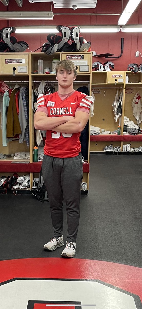 Huge thanks to <a href="/CoachCNice/">Chad Nice</a> for showing me around campus and helping me learn more about the program. <a href="/BigRed_Football/">Cornell Football</a> @PFBPanthers