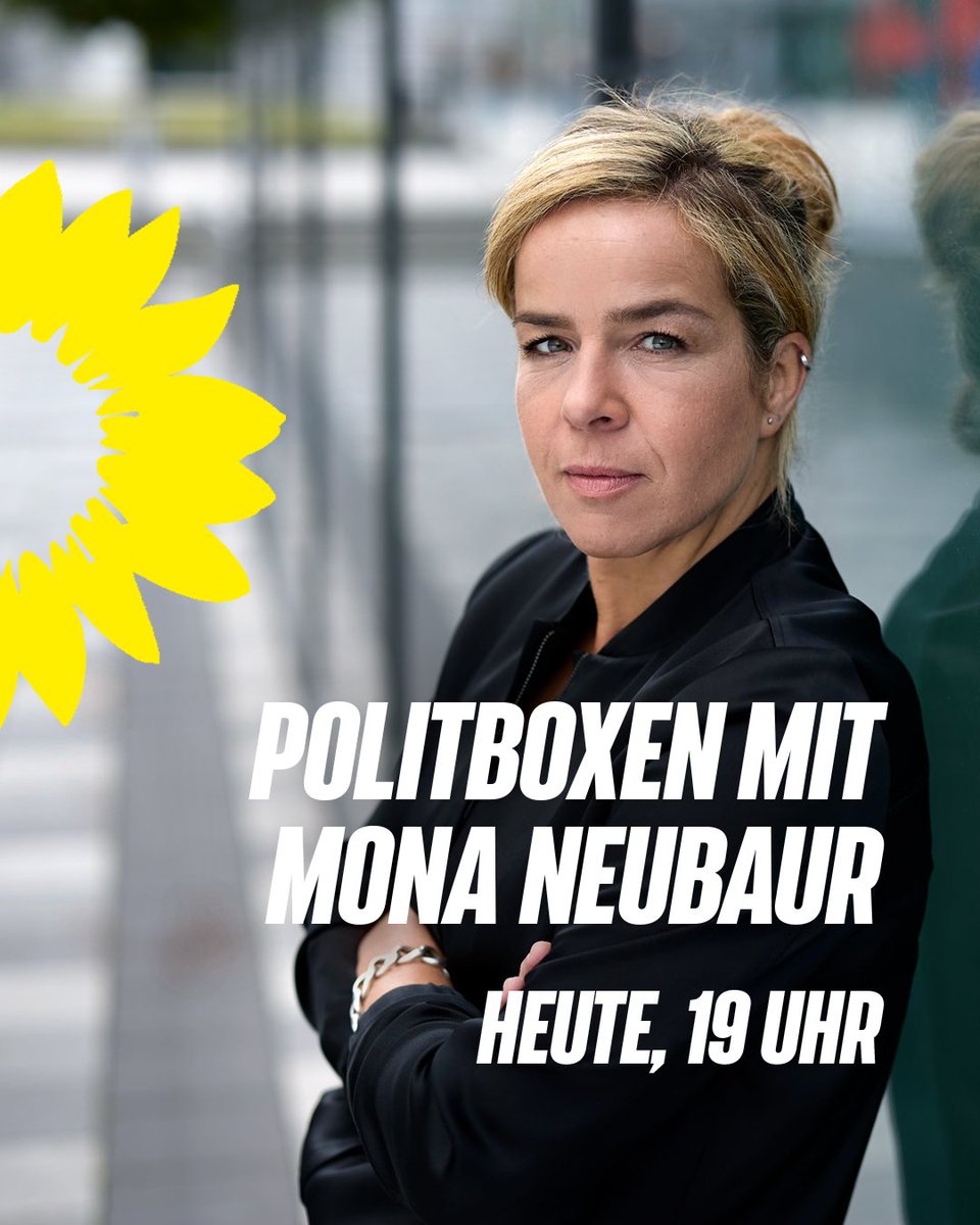 gruenenrw's tweet image. Heute um 19 Uhr steigt unsere Spitzenkandidatin @MonaNeubaur in den Ring beim #Politboxen. Kommt gern vorbei oder schaut im Livestream zu. Alle Infos unter ➡️ politboxen.com