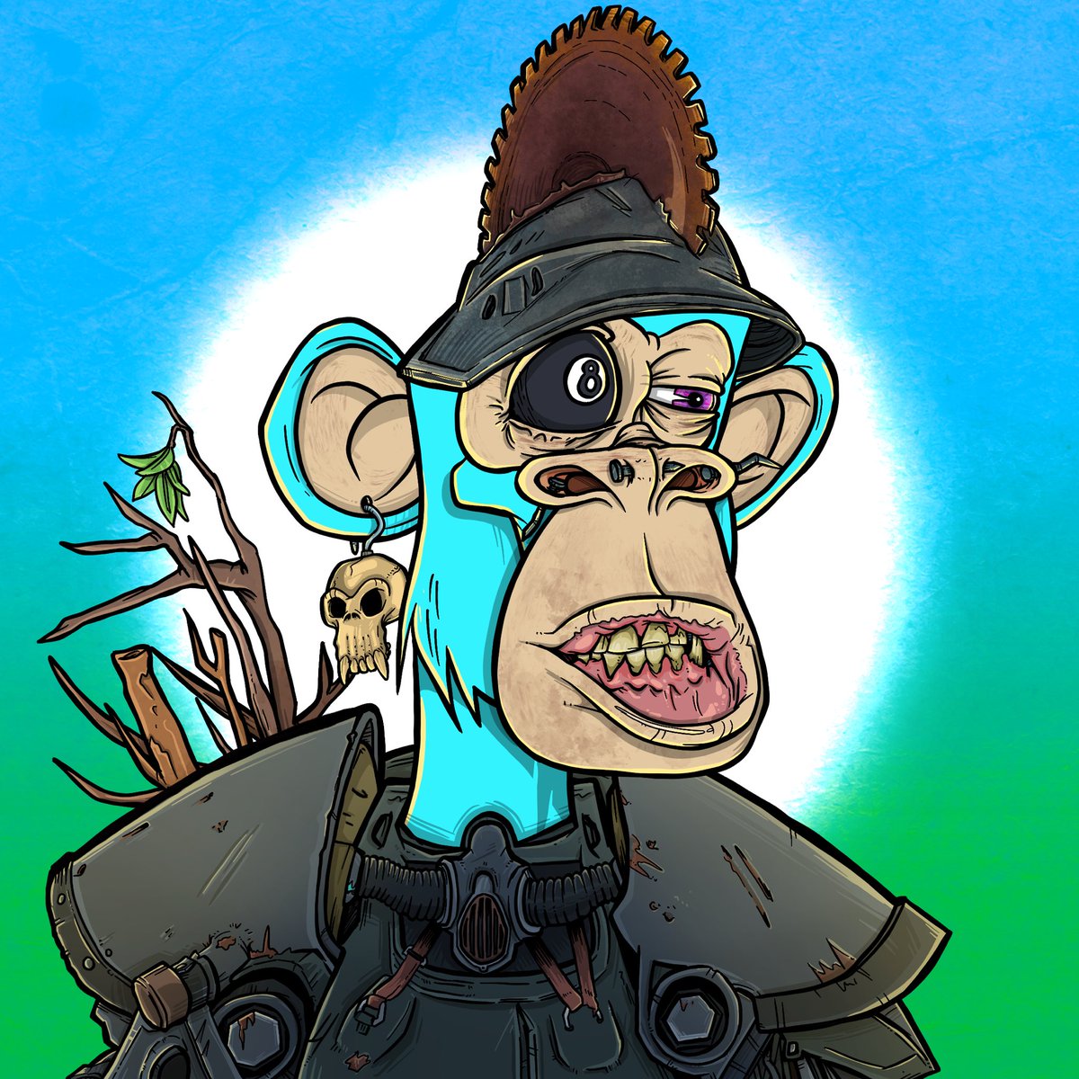 SawbladeAapes's tweet image. #BladeRunner #AAPES we woke up to the news that we and the @MohawkMobAAPES tied for the win in the trait wars competition! Thank you to everyone that supports the entire #AAPEARMY but especially the @SawbladeAapes! @deryck_eth and @DCZ2136 thanks for all hard work! 🪚🗡🦍🚀🌝🍌