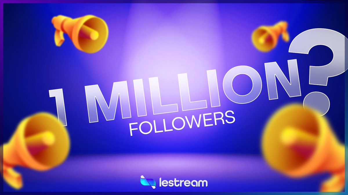lestreamFR's tweet photo. Quelle dinguerie ! On est presque à 1 million de followers sur Twitch🤯 

Venez terminer cette dernière ligne droite avec nous 👉 https://t.co/colhFrDKNB https://t.co/bmEfmZiPB4