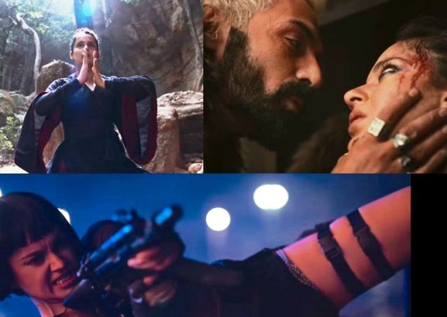 #DhaakadTrailer out, Kangana Ranaut’s Action giving Hollywood film Vibes 👉bollywoodfarm.com/dhaakad-movie-… featuring #KanganaRanaut, #ArjunRampal, #DivyaDutta and #SaswataChatterjee #Dhaakad is directed by #RazneeshRazyGhai🔥