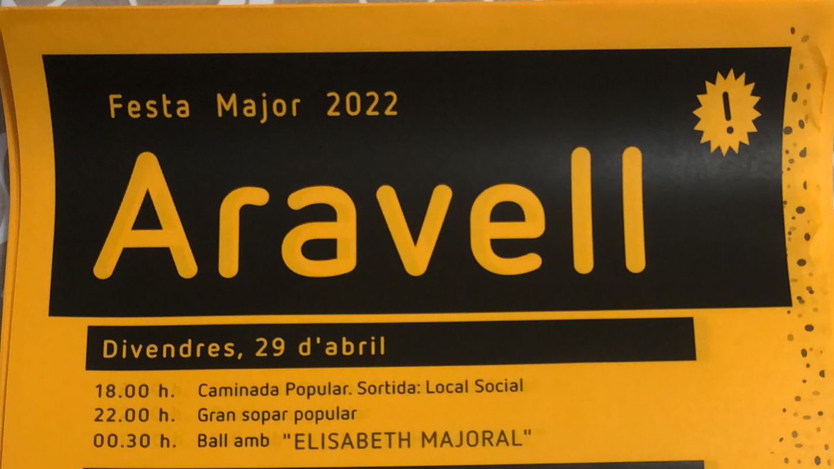 RadioSeu's tweet photo. A LA CARTA | Entrevista a Josep Sansegundo, director del cor de Caramelles d'#Organyà (https://t.co/524ebhp6eM), i a Urgell Ubach, membre de la comissió que organitza la Festa Major d'#Aravell (https://t.co/jwQFUcD5dZ) https://t.co/2Ro31RI8VT