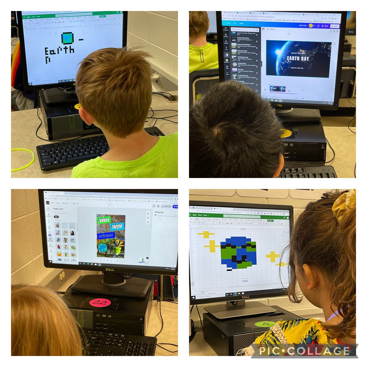 🌍Earth Day Extravaganza! 4th/5th <a href="/bascombbobcats/">Bascomb Elementary</a> got to choose presentation tools to teach others about Earth Day. Thankful <a href="/CherokeeSchools/">Cherokee Co. Schools</a> invests in wonderful tools like <a href="/canva/">Canva</a>, <a href="/creativecloud/">Adobe Creative Cloud</a>, &amp; <a href="/Office365/">Office 365</a> to empower our students and give them a choice! <a href="/MIEE_Flopsie/">Flopsie Llama</a> #GAMIEE