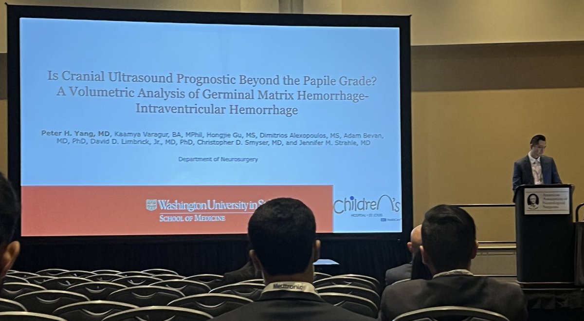 WashU Med Taylor Family Department of Neurosurgery (@washuneurosurg) on Twitter photo That's our Resident PGY6 <a href="/PeterHYangMD/">Peter H Yang</a> presenting at the Young Neurosurgeons research forum at <a href="/AANSNeuro/">AANS</a>! <a href="/youngneuros/">AANS Early-to-mid Career Committee (#E2M)</a> #AANS2022 #neurosurgerons That's our Resident PGY6 <a href="/PeterHYangMD/">Peter H Yang</a> presenting at the Young Neurosurgeons research forum at <a href="/AANSNeuro/">AANS</a>! <a href="/youngneuros/">AANS Early-to-mid Career Committee (#E2M)</a> #AANS2022 #neurosurgerons
