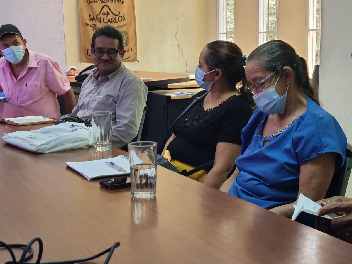La Mesa de Café con apoyo de ADEL Morazán y CDMYPE, articula acciones  de coordinación con el programa " Fortalecimiento de la Resiliencia Climática de los Bosques Cafetaleros en El Salvador", ejecutado por el Ministerio de Agricultura y Ganadería