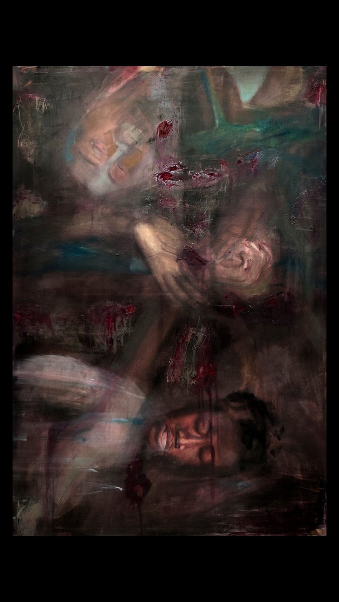 Alguma das etapas de uma tela, de 2021, que gostei e gostaria de compartilhar com vcs.

Essa imagem ja sofreu algumas alterações, foi sobreposta por novas camadas de tintas.

Em breve apresento o resultado final.