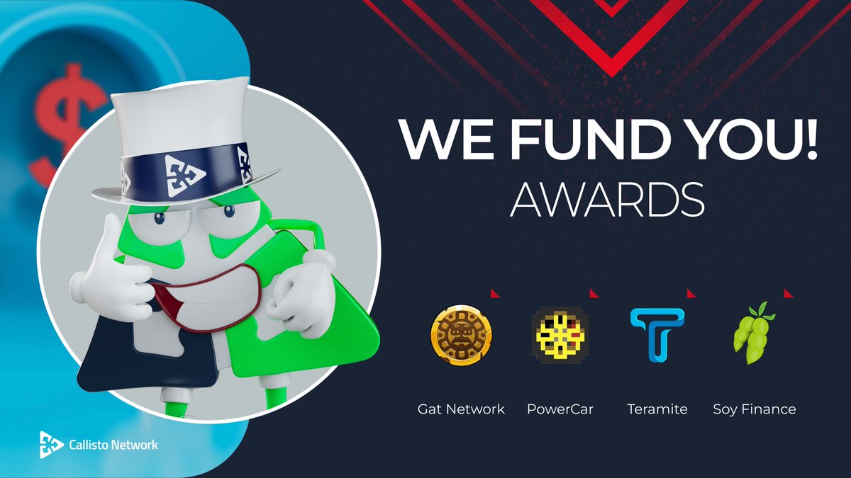 FushumaChain's tweet image. Announcing our 1st edition of our "We Fund You!" Award 🏆

The We Fund You! program can provide you with up to $100,000 for #funding your #Cryptoproject!

Want to know about the awarded projects and what to expect from them in the near future?

Read here
➡️clo.click/WeFundYou_I