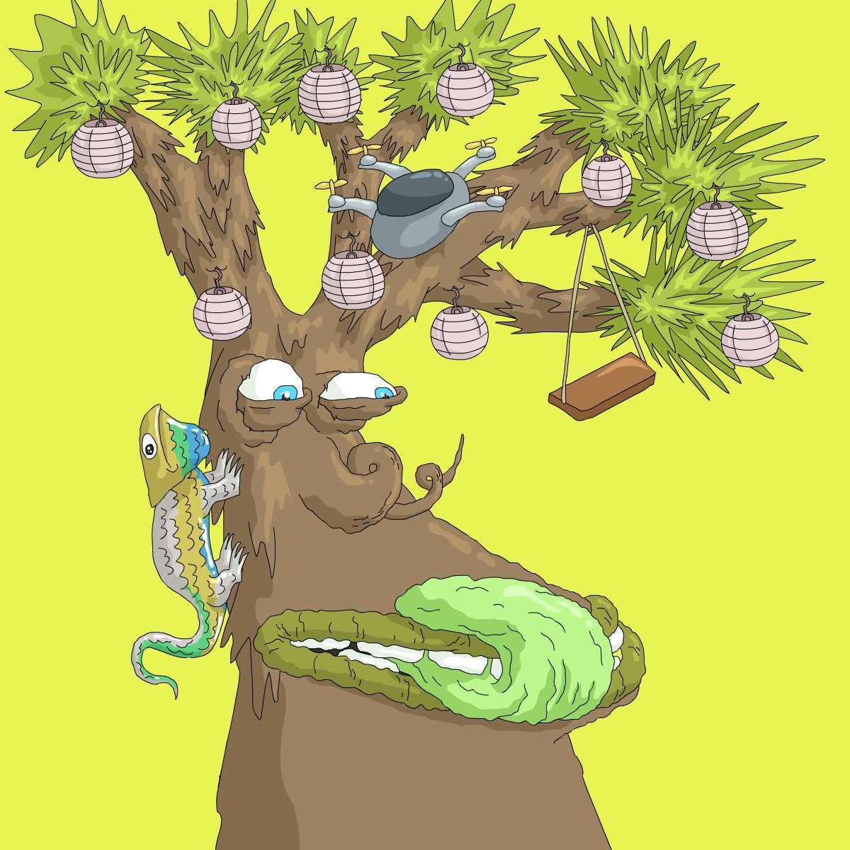 What's your favorite tree? Mine is the Joshua

#nftart #fuglyforest #nftartist #nftartwork #nftprojects