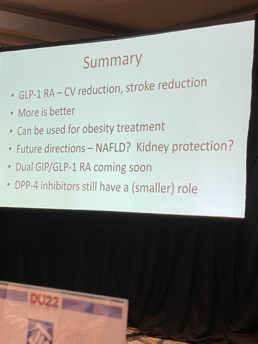 AlbalawiZaina's tweet photo. Incretin therapies: where we are at and future directions #Diabetes @AliceYYCheng @DUcongress exciting advancements in the pipeline #MoreTools! https://t.co/URRrPFAFAh