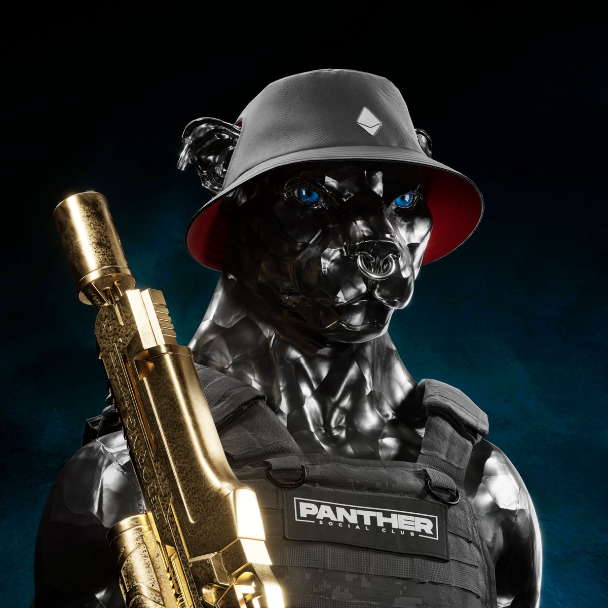 panthersocialc's tweet photo. A real soldier!🪖

#NFT #NFTCommunity #nftcollectors #nftart #panthersocialclub #sneakpeek https://t.co/SmvTCBClc8