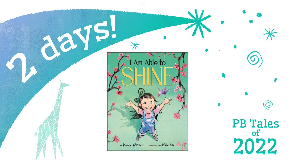 Just 2 days til I AM ABLE TO SHINE arrives on shelves everywhere! 🌸 To make sure it's available to readers in your community, email your local library and request this beautiful book by Korey Watari and Mike Wu! @tinyteru #TwoLions