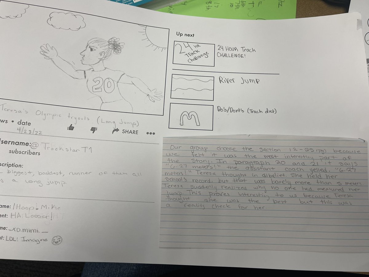 NmsClark's tweet photo. STAAR Fiction review. Youtube key events activity. “False Start” https://t.co/mo6aqhwSDj