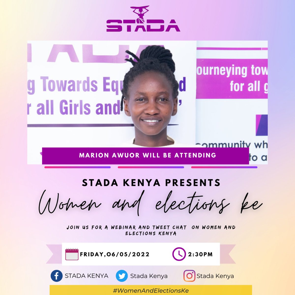 Women and elections...
Follow us for more updates.