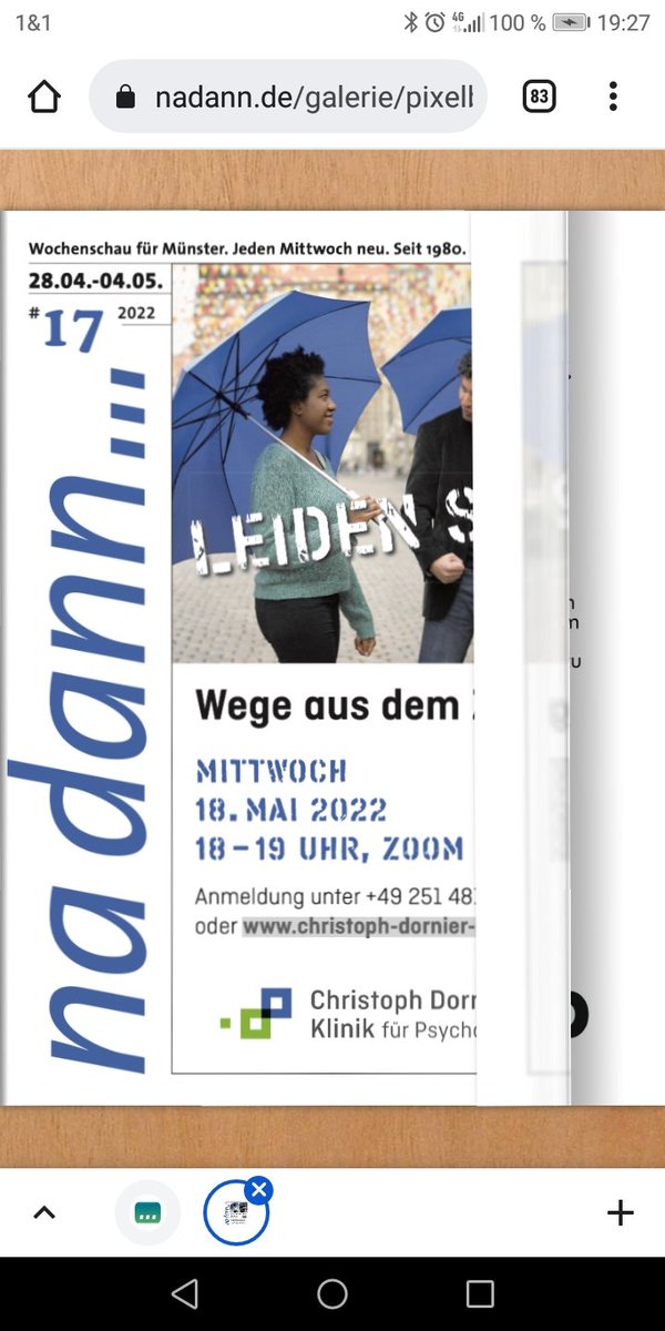 promsgegennazis's tweet image. Aus der aktuellen "na dann" :

Die @spdmuenster hat das Problem, eine Anzeige in Arno Tilsners Blättchen nicht mehr stornieren zu können, hervorragend gelöst.

#impfschwurbler 
@JusosMS