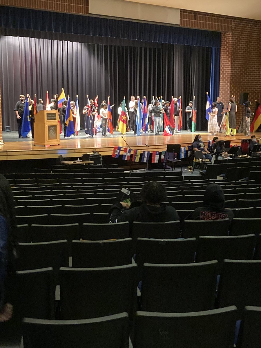 cwaters323's tweet photo. My first Meadowbrook flag ceremony is about to start. So excited! https://t.co/GBxclNmcZj