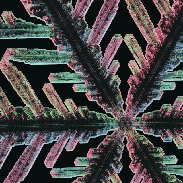 _eicxv's tweet photo. Some close-ups showing the interaction of light. #generativeart https://t.co/hljt5mEBuz