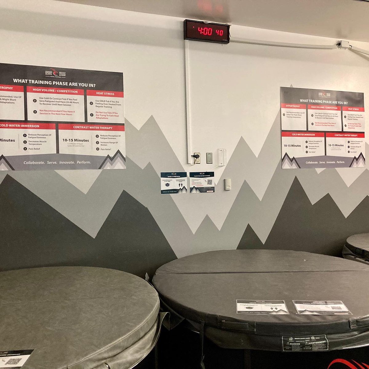 📣 NOW OPEN 📣 

We’re super happy to announce that our #RecoveryRoom is now OPEN to all CSI Pacific registered athletes 🎉🎉 

Every athlete must sign in with the QR code posted on the door to access our hot and cold tubs for post-workout recovery 💪  

#recovery #csipacific