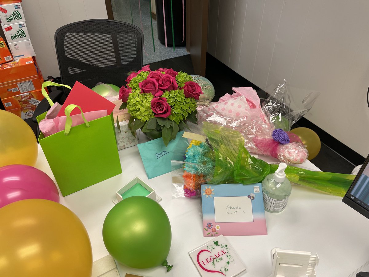 So grateful to the wonderful staff at Coral Sunset ES. Thank you!!