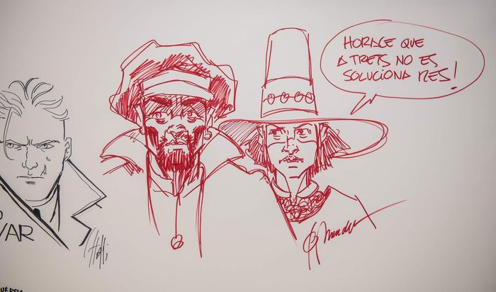 MuseodelComic's tweet photo. Desde hoy y hasta el 5 de mayo, Catawiki (plataforma de subastas) acoge la puja de una obra única, «𝐕𝐈Ñ𝐄𝐓𝐀𝐒 𝐃𝐄 𝐏𝐀𝐙», una pieza firmada por 27 ilustrador@s de cómic más destacados del momento. Una acción solidaria de emergencia a Ucrania, de la ONG “Juntos por la vida” https://t.co/UglN3wanYg