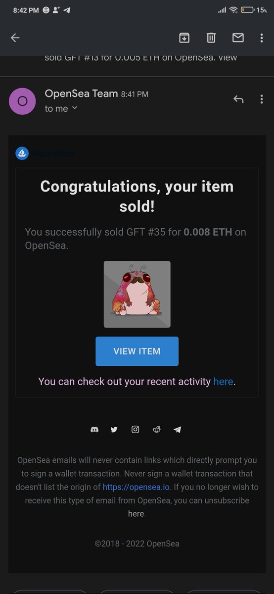 grumpyfattoads's tweet image. Thank you 𝗖𝗵𝘂𝗽𝗮𝗰𝗮𝗯𝗿𝗮𝗣𝗼𝘄𝗲𝗿 for joining the toads ❤️ and welcome to our grumpy but lovely community !🐸✨

To the moon 🚀🌕🐸

#NFTsales #NFTs #PolygonNFT #PolygonNFTs #OpenSeaNFT