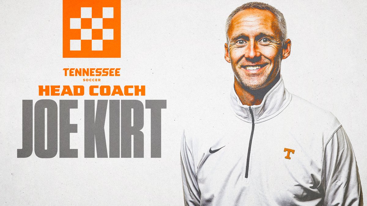 A familiar face at the helm.

🔏 𝙅𝙊𝙀 𝙆𝙄𝙍𝙏 named Tennessee Soccer head coach.

Details » 1tn.co/KirtEra