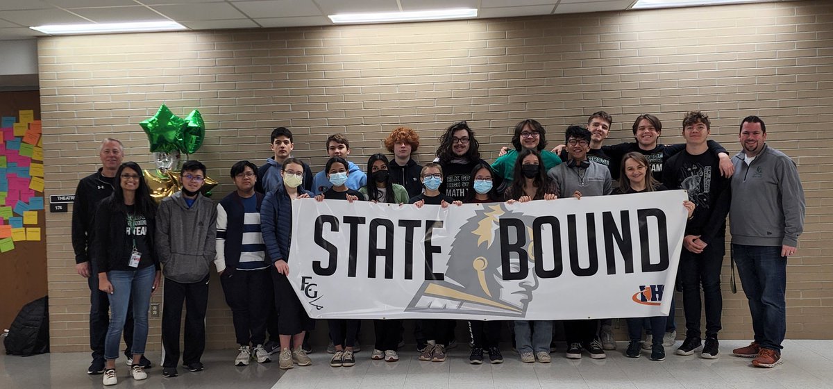 EGMathNation's tweet image. This is the weekend! 
(And this is only part of the team!)
Officially STATE BOUND
Thanks for the sendoff @MsRandallEGHS @DianneSprenger 
@ElkGrove_HS @MrWalloch_EGHS @hengteaches @Per_Buj