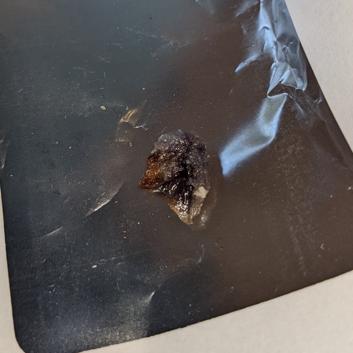 mykroboy's tweet photo. @AsdaServiceTeam found this inside a chicken breast i bought the Hulme store. What the hell is it? I feel sick 🤢 https://t.co/9nnUSZmybb