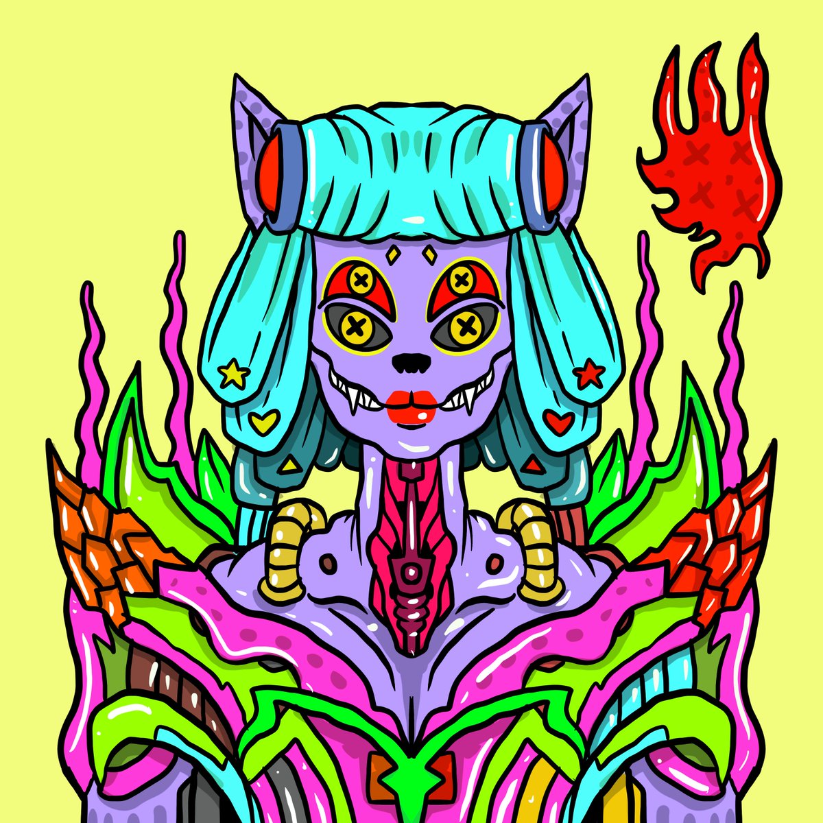 Neko Gumi Curated #8

<a href="/OHNAPIE/">Aku Napie</a>'s amazing take on the Neko Metaverse👹👺

opensea.io/collection/nek…