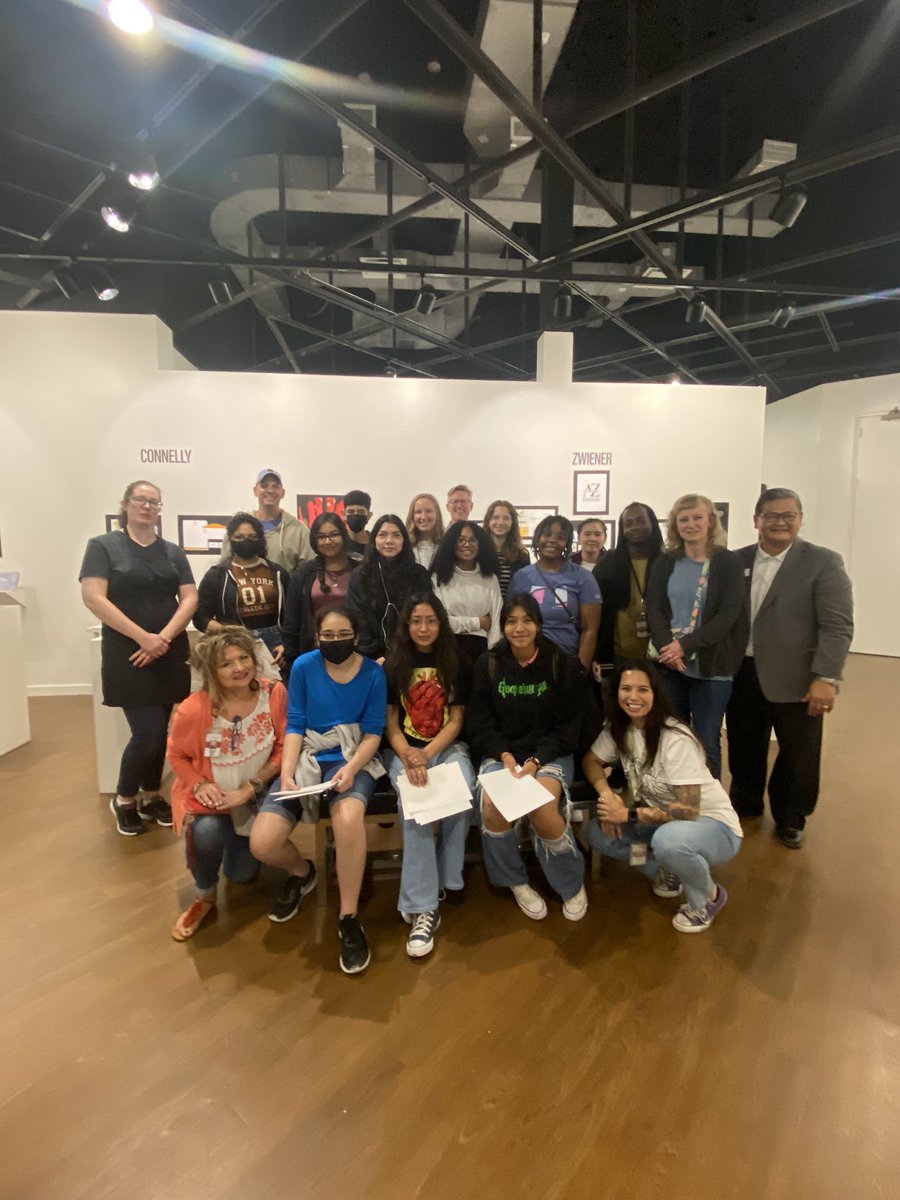 What an incredible morning for our VASE students and art teachers! We toured the <a href="/Baylor/">Baylor University</a> Hooper-Schaefer Fine Arts Center and @MartinMuseumBU, visited with professors and students, and had a workshop w/ Allison C. State VASE here we come!! <a href="/TXarted/">TAEA</a> <a href="/HsTaea/">TAEA HS Division</a>
