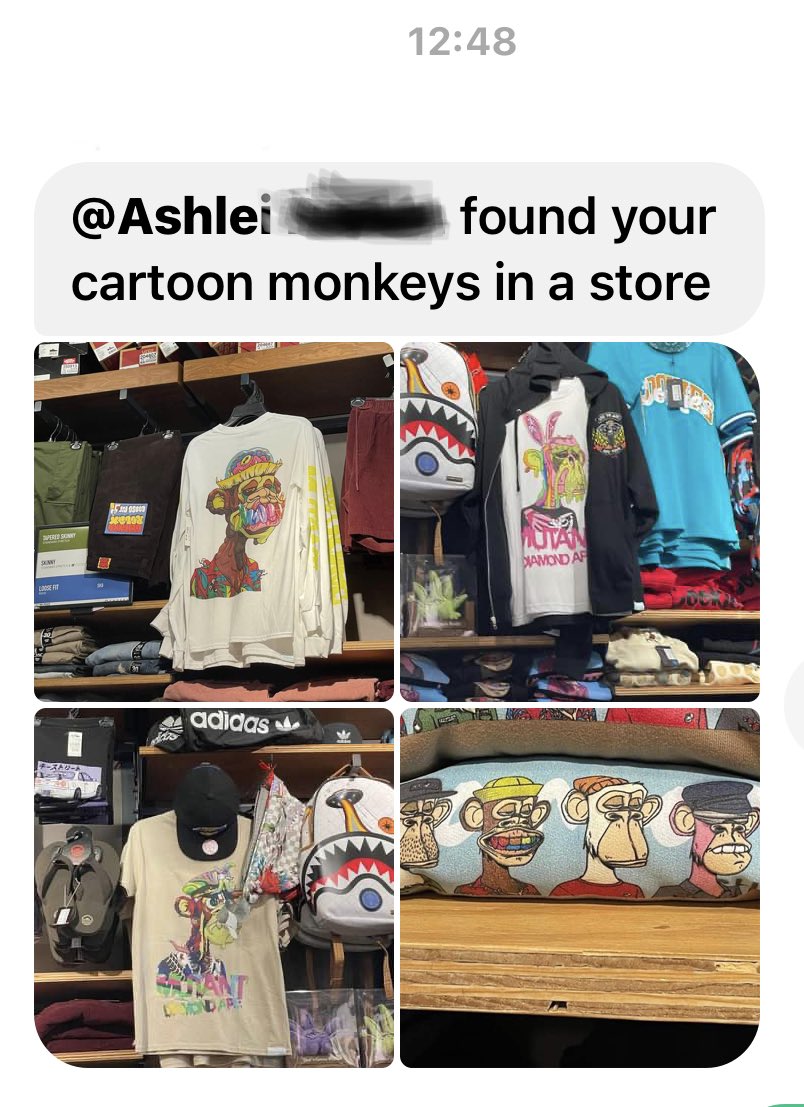 princessashleiv's tweet photo. Do yβall have friends like this?!
ππ€£ #irlproblems #web2dontunderstandweb3 #cartoonmonkeys?! #nftcommunity https://t.co/DxtDMJT23T