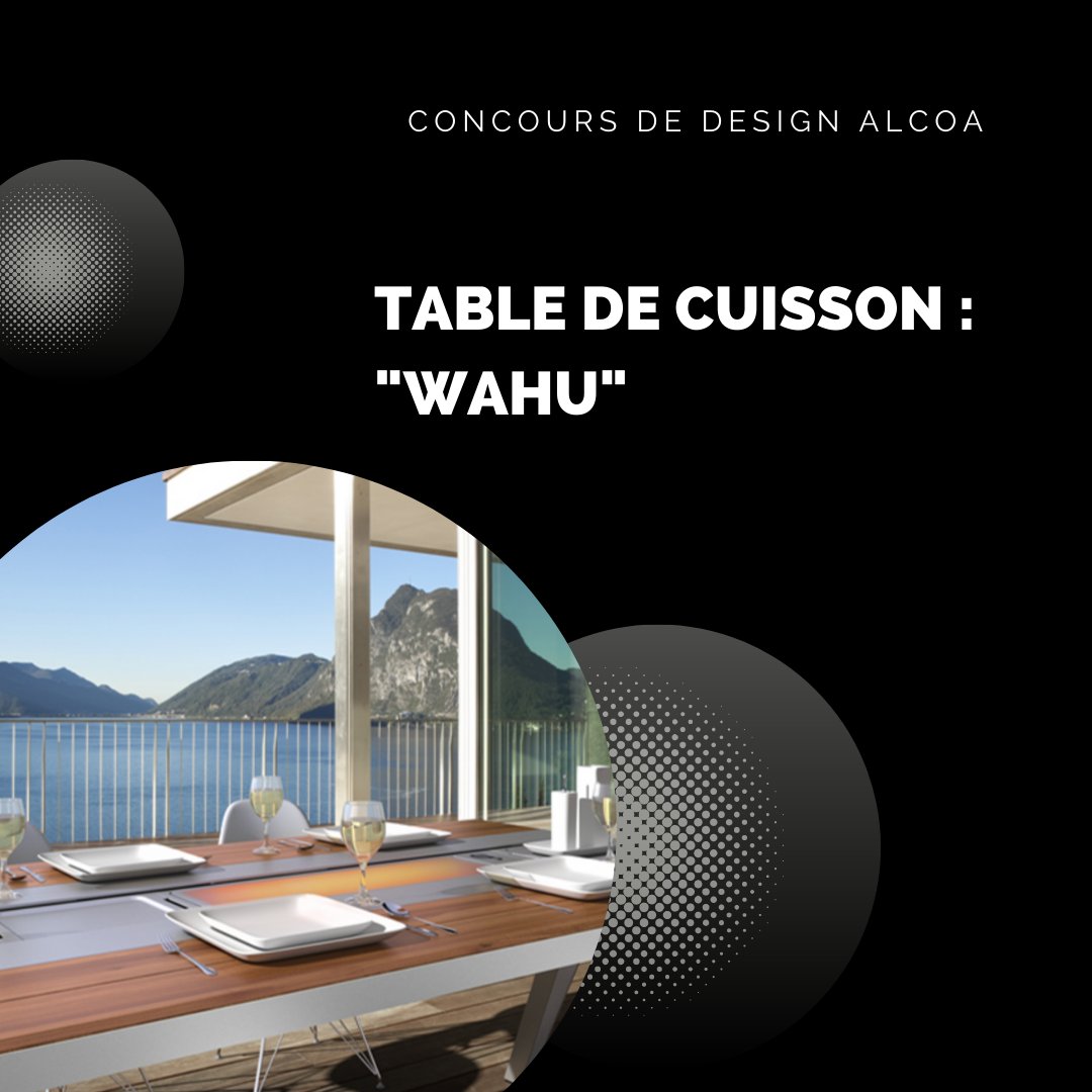 Info_ADIQ's tweet photo. Dans le cadre du concours de design d'Alcoa Canada, Brio Innovation a proposé #Wahu, une table de cuisson qui redéfinie les repas estivaux. 

Grâce à ce concept, Brio Innovation s'est hissé parmi les finalistes du concours.
Pour en savoir plus : https://t.co/SHyyKO2tZj https://t.co/8oifKjp8RH