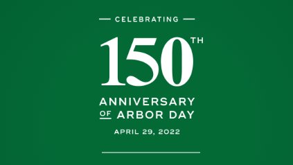 Happy 150th #ArborDay! 
Celebrate: arborday.org/celebrate
With events like #Earth Day on April 22, we're nearing the end of #EarthMonth. Take the time to plant #nativeplants for your region, reduce single-use plastics, or clean up local outdoor spaces.
#ArborDay150 #ArborDay2022
