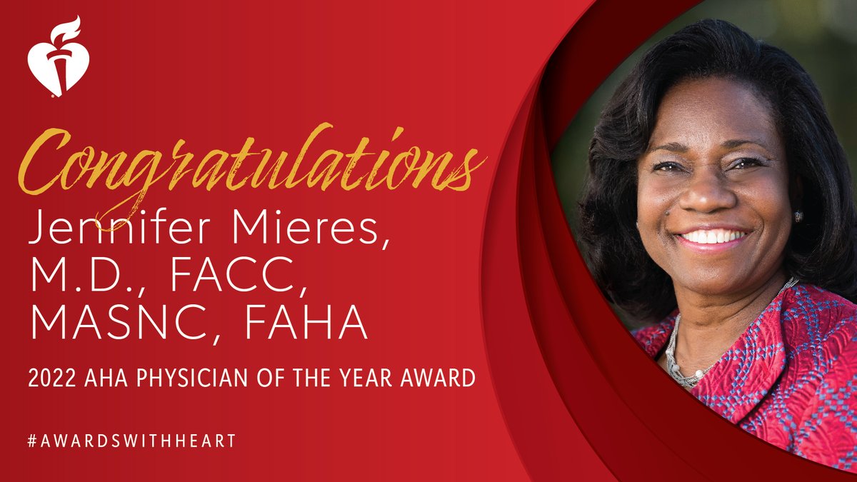 AHANewYork's tweet photo. Award-winning storyteller. Cardiology professor. International diversity advocate. No matter her role, 2022 AHA Physician of the Year @DrJMieres works to help all women demystify their health care and take action. #AwardsWithHeart Read her full story: https://t.co/RkqqIQhZvy https://t.co/ldwmcpVwb4