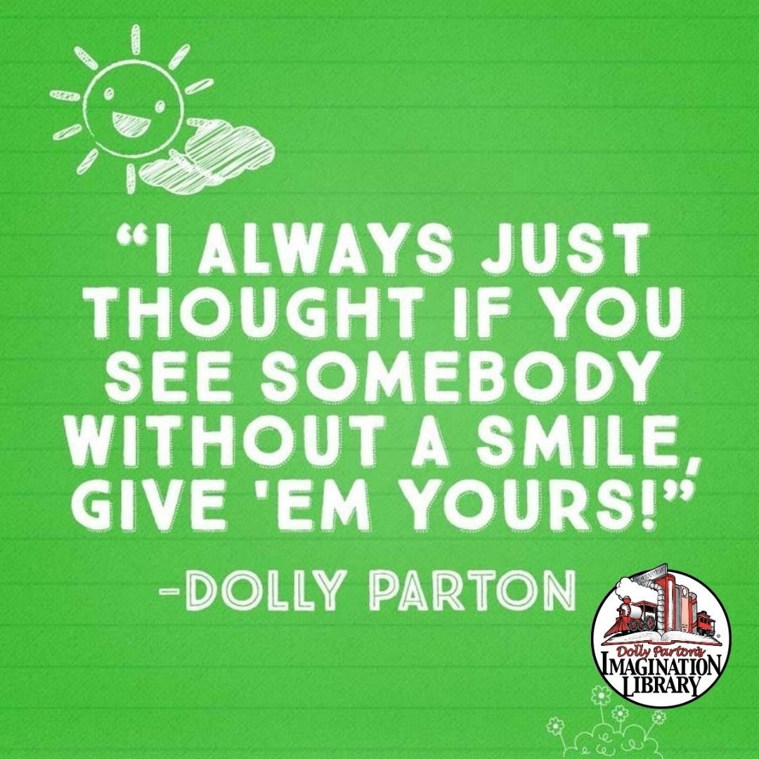 RT if you love this @DollyParton quote as much as we do! #DollysLibrary #Dollyisms