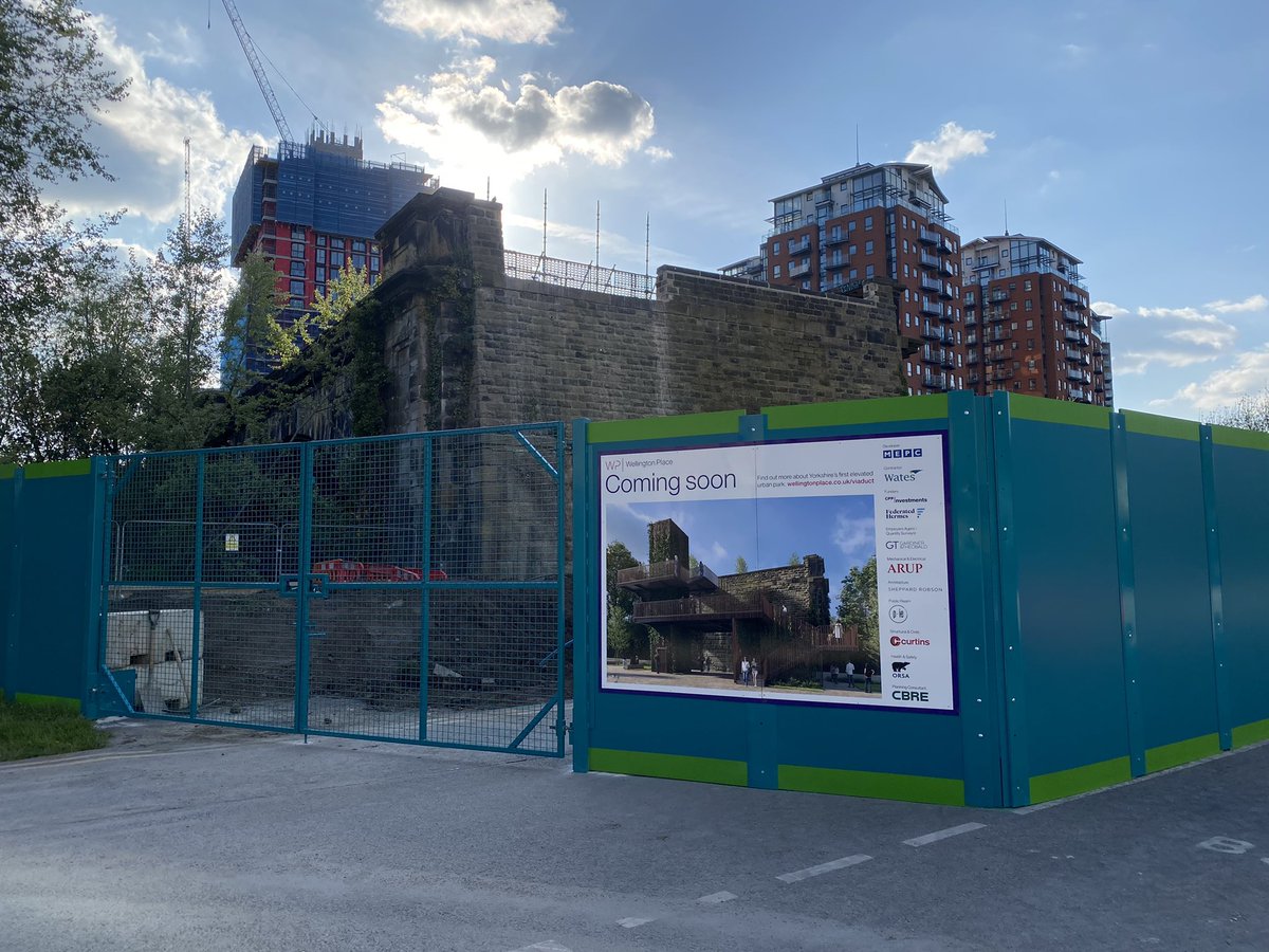 First week complete on the Viaduct Link project at Wellington Place✅ The Viaduct is 176 years old and hasn’t been used in 40 years. I can’t wait to see it develop and bring this beautiful structure back to life!