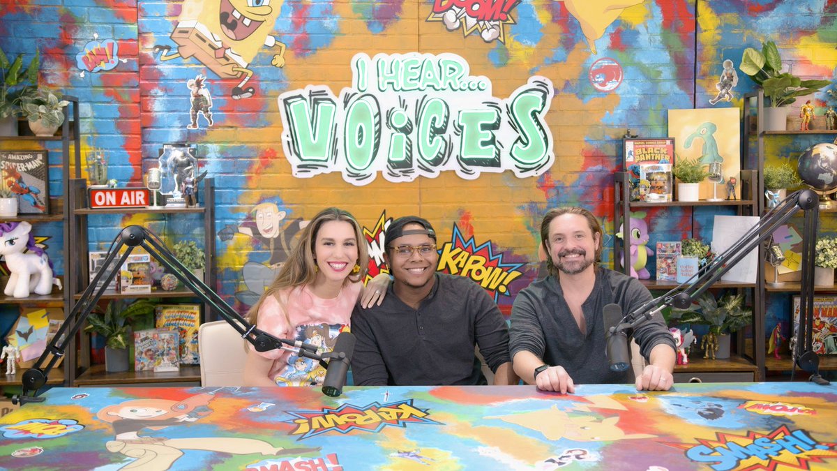 My Episode is out!!! 
Check out, freshly released episode 8 of the #ihearvoices podcast hosted by ⁦@ChristyRomano⁩ and #willfriedle using this link: linktr.ee/ihearvoicespod…

It was an honor to ramble along with these two! I hope you guys enjoy the episode!