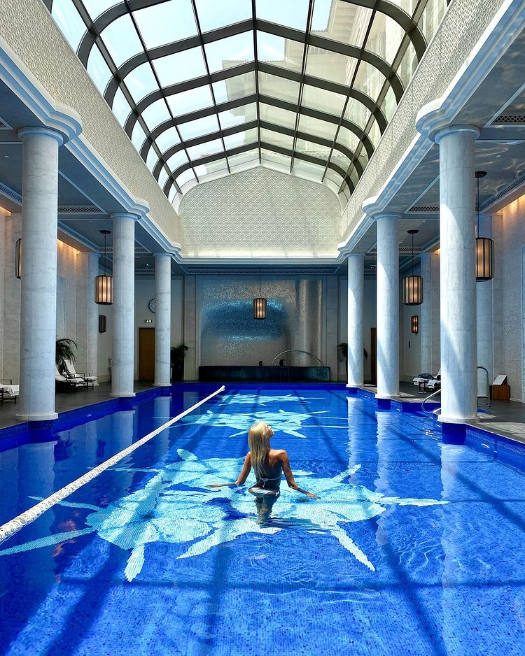 FSDubai's tweet photo. A day at The Pearl Spa and Wellness is never complete without a dip in our indoor pool. One step inside the serene pool, and the day’s already looking up.☀️
#FSDubai #FSSpa #FSWandermust
Photo by: @marine_sja https://t.co/sI2j8Uy7im