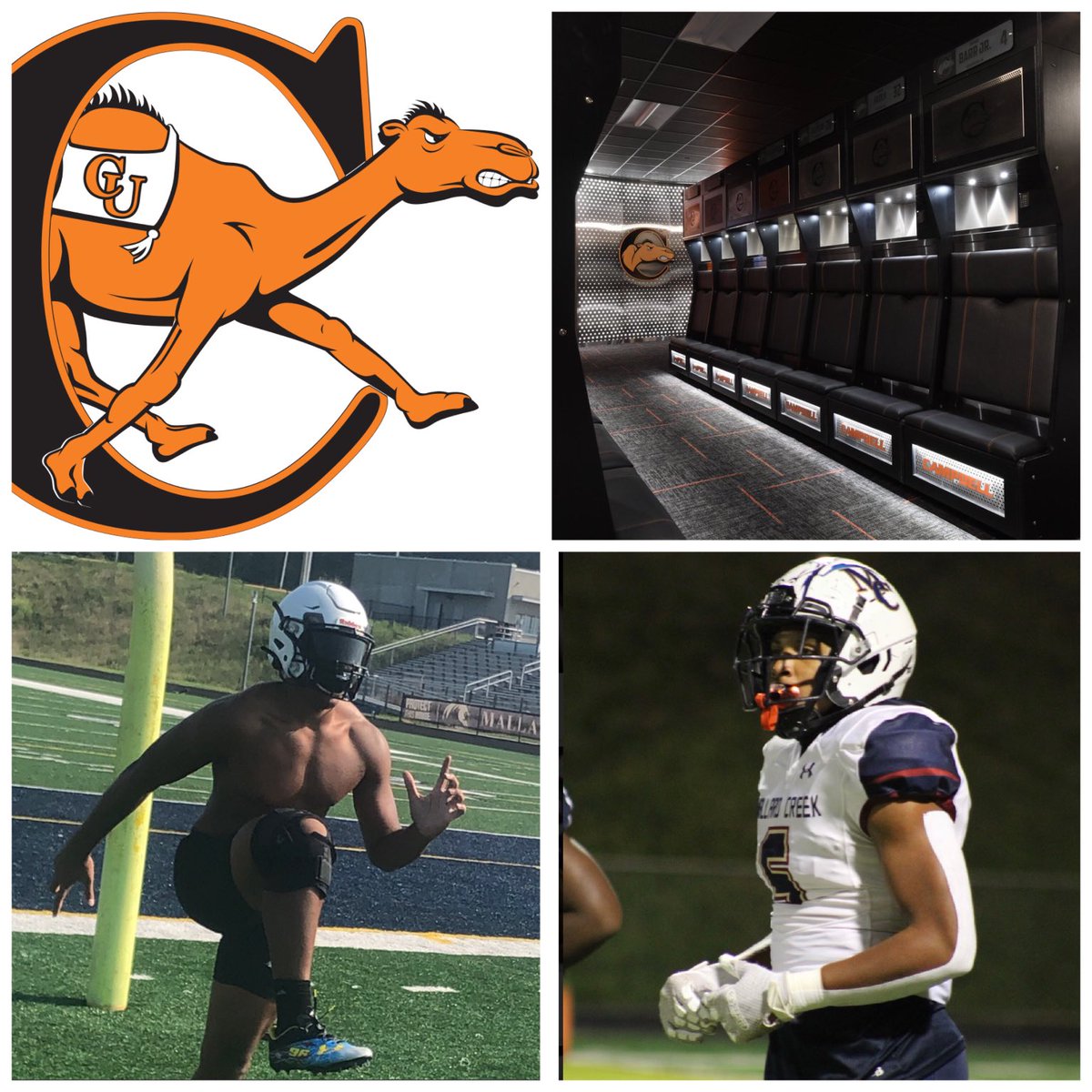 Things are heating up! 🔥🔥🔥⁦@mcmavsathletics⁩ Congrats to our edge guy ⁦@AliIshaun⁩ on his recent offer from ⁦@GoCamelsFB⁩ #Creekboyz Recruit The Creek