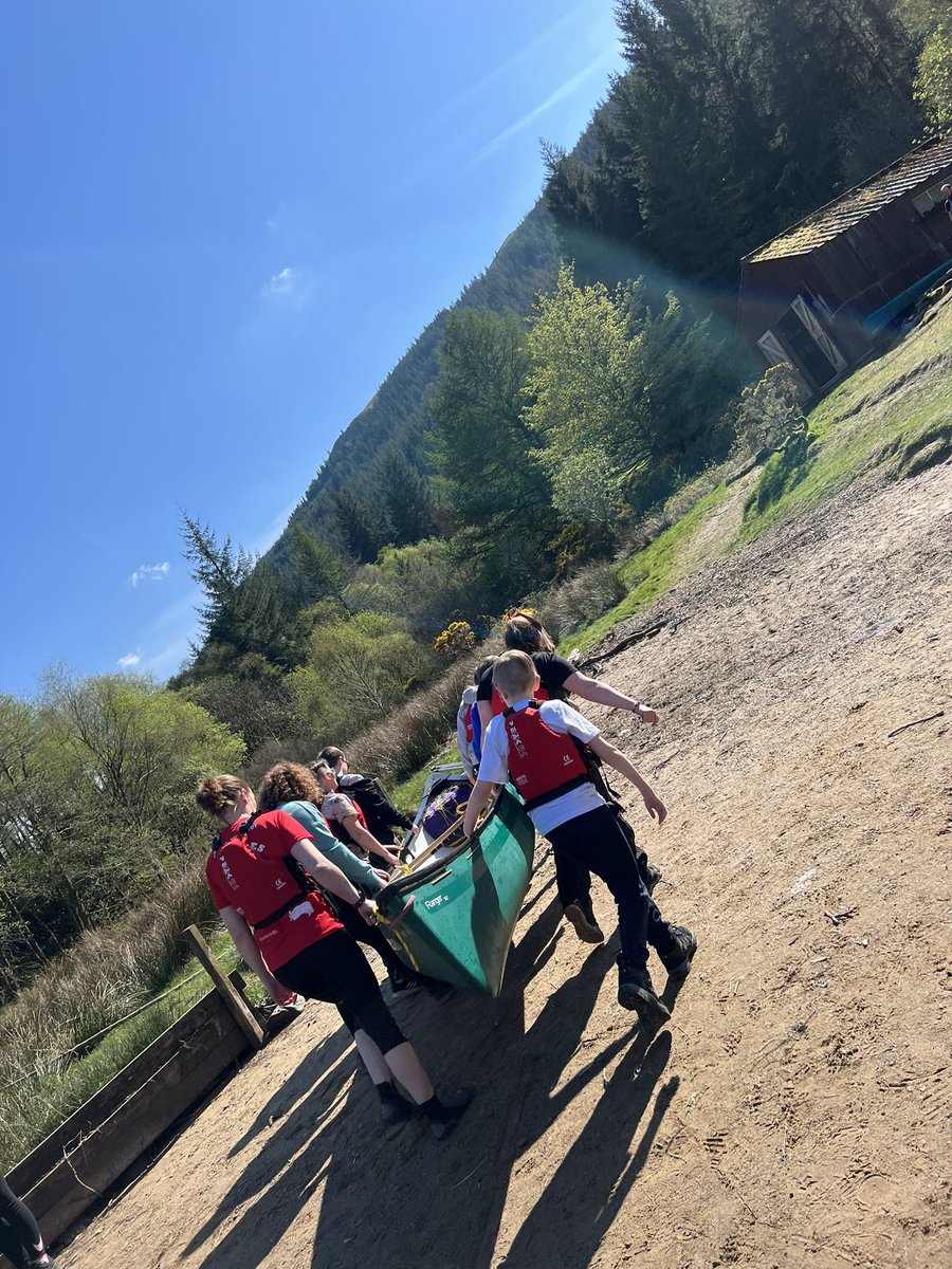 DPS_LC's tweet photo. The first of the @dunoongs transition weekends has begun. A great day to be on Loch Eck for some canoeing &amp; swimming. This young person loved it! Thanks to all staff involved in planning &amp; running the weekend - it’s such a great experience for our young people. @abc_OCTF https://t.co/xOdCmzp2ad