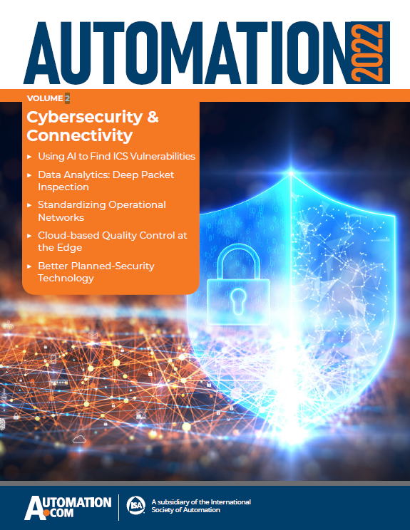 You'll find an article from Opto 22's Josh Eastburn in this #cybersecurity ebook. Page 8, "Connecting Cloud-based Quality Control to the Edge": op22.co/3MFQjlY