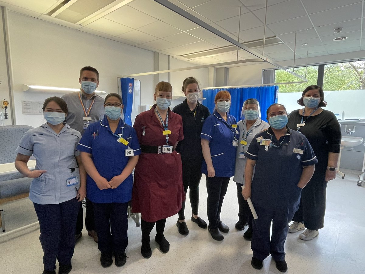It was great to visit Same Day Emergency Care (SDEC) with <a href="/AdamSewellJones/">No longer used</a> <a href="/enherts/">East and North Hertfordshire Teaching NHS Trust</a> today. Thank you Rina for your leadership and for creating a safe space for staff to share their ideas, feelings and feedback