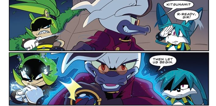 SonicTeamArg's tweet photo. ¡Ya disponible la Preview de #SonicTheHedgehog: Imposter Syndrome #4 de #IDWSonic!

➤https://t.co/2HX8CWxMuL

Primeras paginas de lo que sera esta entrega final de la mini-serie, viendo los planes del Dr. Starline de tomar Eggtropolis bajo su comando. https://t.co/iiBY4P01Bj