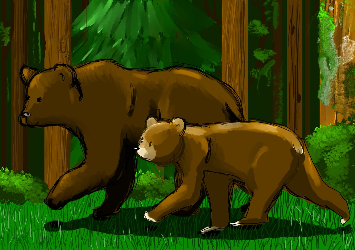 macdonald663's tweet photo. last few illustrations I created when making characters, trying out a bit more detail with these ones, all very interesting to do :)

#digitalart #art #cartoons #animals #pets #drawing #sketch #illustrations #frog #deer #artist #bear #cartoon #digital #painter #digitalpainting https://t.co/ZPdufFSUUM