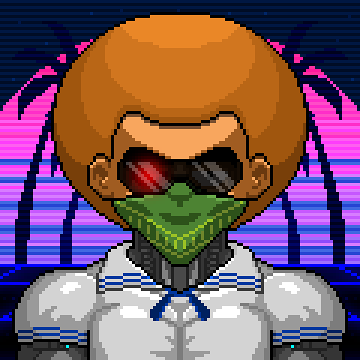 Diiterv's tweet photo. @WackoSenshi @_MagnumAI Wacko your work is really impressive, the best pixel artist and your animations are from another world ๐
#SolanaNFT #pixelart #MagnumAI https://t.co/v6UQ9eyxXs