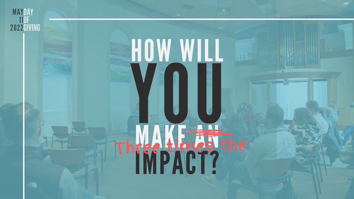 westernsem's tweet image. Your impact is tripled on Day of Giving thanks to the generosity of our Board of Trustees and an anonymous donor who are matching ALL gifts up to $15,000.  

Take a look at how your gift can add up, then sign up for a reminder to give on May 11!

wtsem.info/dayofgiving