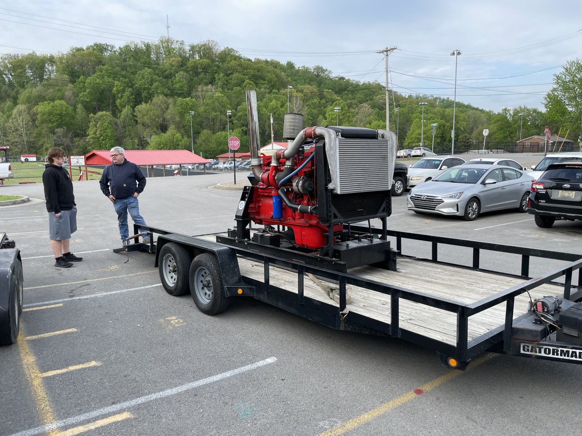 #KCTCS traveling roadshow. #CTE #CorbinATC